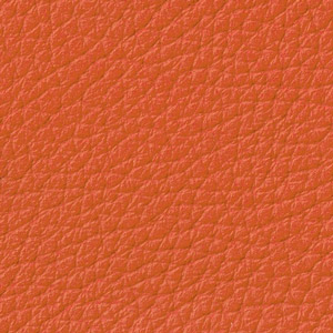 Leather double thickness colour Orange